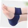FRCOLOR 4pairs Elastic Gel Heel Socks Moisturizing Pads Cracked Heel Repair Covers for High view 4