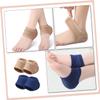 FOMIYES 8pairs Half Feet Socks Moisturizing Socks Gel Heel Grips Elastic Toeless for Women view 2