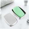 FOMIYES 6pcs Aluminum Travel Toiletry Kit Square Box Lids Portable Storage Case for Cosmetics view 2