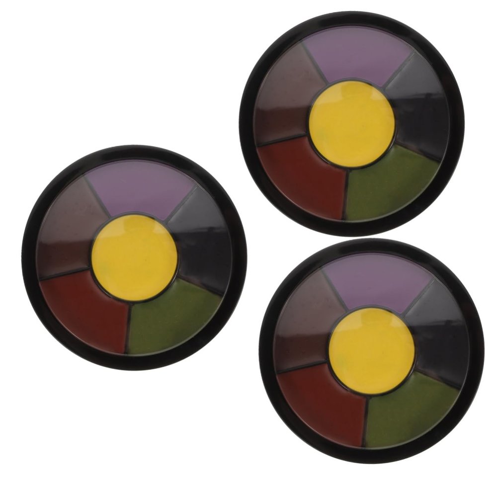 FOMIYES 3pcs Body Art Makeup Pigment for Halloween Festival Color Effect Face Paint for Parties Safe Fast-drying Halloween Makeup for Zombie Looks Creative Costumes