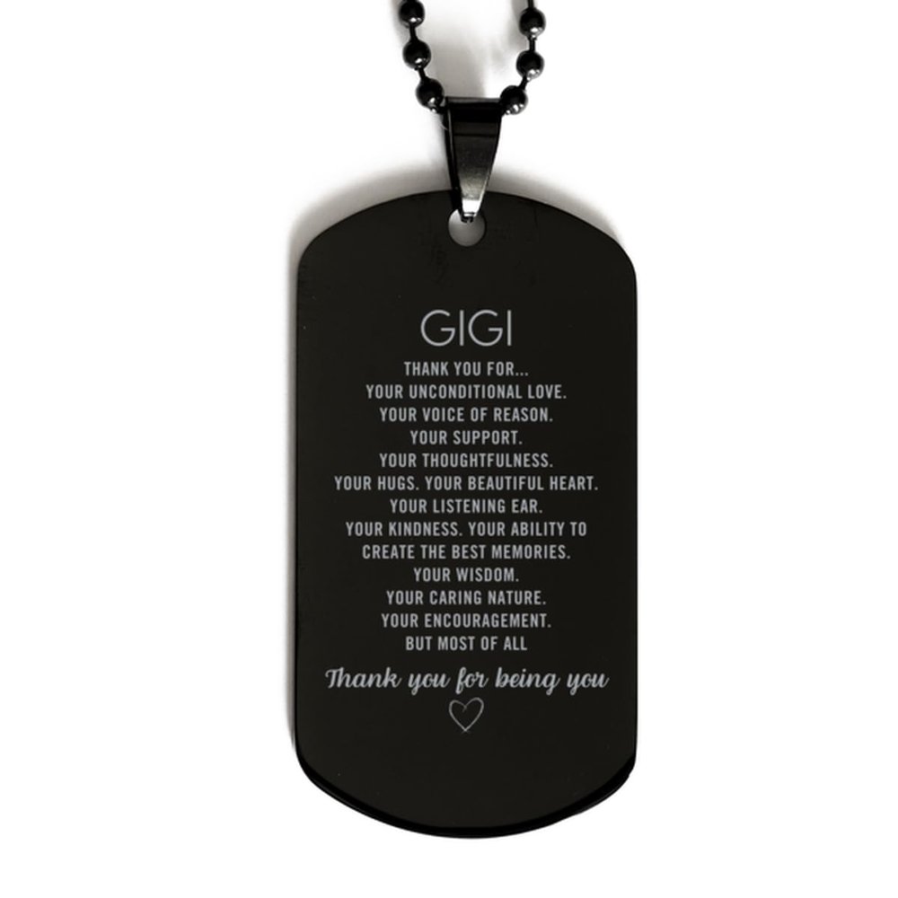 Christmas Unique Gifts for Gigi, Unique Thank You Gifts for Women, Thoughtful Birthday Unique Gifts from Family