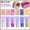 Body Glitter Body Glitter Gel Face Glitter Glitter Face Paint Chunky Glitter for Face Hair Nails, Halloween Makeup Festival Glitter Makeup 50ml view 4
