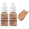 2 Pack PHOERA Foundation, Flawless Soft Matte Liquid Foundation,24 HR Full Coverage Mattle Oil-Control Foundation Makeup.(105# Sand) view 1