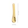 FUNOMOCYA 3pcs Reusable Mini Makeup Spatulas Skin Care Cosmetic Spoons for Creams Lotions Masks Easy Application Clean for Women and Girls view 2