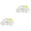 Beaupretty 2pcs Cloud Claw Clip for Women Stylish Hair Styling Tool Durable Non-slip Shark Jaw Clip for Thick Hair for Updos and Daily Wear Cute Accessory view 1