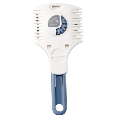 FOMIYES 3pcs Double-sided Hair Cutter Plastic Comb Thinning Tool for Easy Layering and Styling for and Short Hair Compact