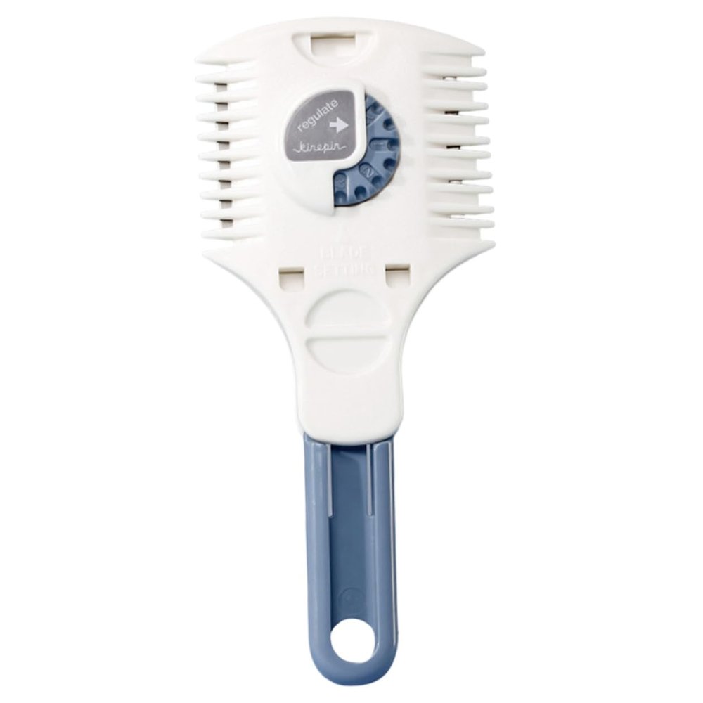FOMIYES 3pcs Double-sided Hair Cutter Plastic Comb Thinning Tool for Easy Layering and Styling for and Short Hair Compact