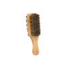 FOMIYES Double-sided Portable Beard Brush for Men Medium Boar Bristle Grooming Tool Handle for Styling and Maintaining Facial Hair view 1