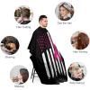 Awareness Ribbon Breast Cancer Adult Hair Cutting Apron Print Barber Cape Hairdresser Styling Cape Hair Stylist Gown view 3