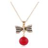 Pearl Set Necklace Earrings Gold Plated Jewelry Set view 4