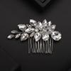 Teyglen Hair Comb, Silver Rhinestone Wedding Hair Piece, Crystal Bridal Hair Comb, Sparkly Rhinestone Headpiece, Hair Accessories for Women and Girls view 2