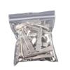 10pcs Mini Single Prong Hair Clips with Teeth, Alligator Hairpin Jewelry Making Base DIY Hair Clips, Salon and Home Hair Cutting Clips(25mm) view 1