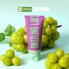 [Dear Doer] Dazzling Body Scrub in Tube - Radiant & Gentle Exfoliator with Grapeseeds & Plant-Derived Cellulose to Remove Dead Skin Cells with Vitamin C, Fresh Floral Scent, Vegan, 3.38 fl oz (100 ml) view 4