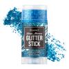 Brzeaf Waterproof Blue Glitter Stick, Body Glitter, Singer Concerts Music Festival Rave Accessories Safe Ingredients & Long Lasting, Hair Eyeshadow Face Glitter Stick, view 1