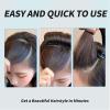 3 Pieces Hair Bun Invisible False Hair Clips, Styling Insert Tool for Volume Fluffy Princess Hair, Lift Updos with Hair Pad for Women view 4