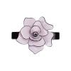 Elegant Hair Accessories Floral Design Hair Barrette Middle Multi Colors French Acetate Plastic Barrette (Color : Light purple) view 1