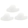 FOMIYES Professional Barber Line up Cards 3pcs Hairline and Beard Stencil Set Hairline Enhancing Card Beard Optimize Board view 1