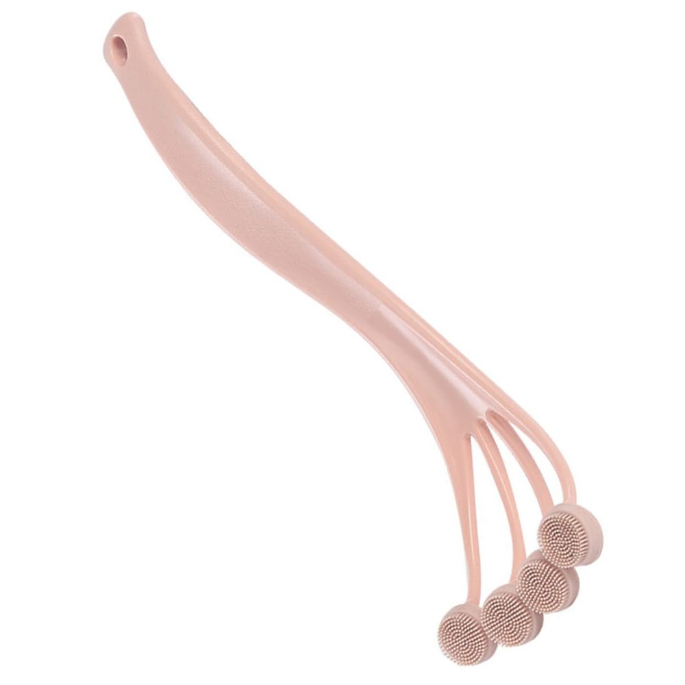 Beaupretty Shower Body Brush Handle Convenient Back Scrubber for Skin Exfoliating Ergonomic Design for Deep Cleaning and Massage for Women and Men