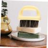 Beaupretty 4pcs Beard Brush for Men Soft Comb Brush Kit Gentle Cleaning Tool for Hair Styling Mustache Beard Care Barber Shop Accessory Material view 2