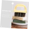 Beaupretty 4pcs Beard Brush for Men Soft Comb Brush Kit Gentle Cleaning Tool for Hair Styling Mustache Beard Care Barber Shop Accessory Material view 3
