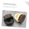 Beaupretty 4pcs Beard Brush for Men Soft Comb Brush Kit Gentle Cleaning Tool for Hair Styling Mustache Beard Care Barber Shop Accessory Material view 4