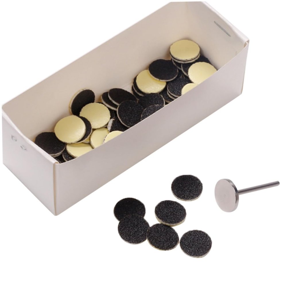 WOFASHPURET 1set Sanding Discs for Feet Care Pedicure Tool Electric Remover Accessories for Calluses and Dead Skin Removal Convenient for Home and Salon Use
