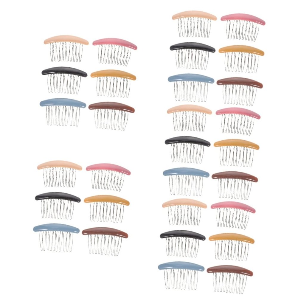 Beaupretty 30pcs Hair Combs for Women Girls Braids Hair Accessories for Women Decorative