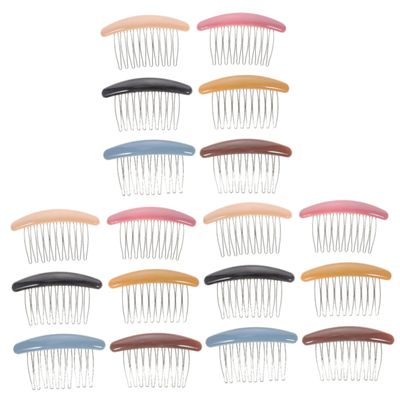 Beaupretty 18pcs Hair Combs for Women Decorative Women Hair Accessories Wide Teeth Comb Fashionable