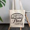 12oz Canvas Tote Bag - Lipstick and Hustle, Hardworking Lover of Lipsticks Quote - Beauty Themed Merch for Makeup Artist or Cosmetologist, Gift for Makeup Lovers & Beauticians view 3