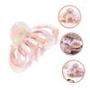 Beatifufu Bohemian Hair Claw Clip Acetate Hair Jaw Clip for Women Non-slip Hair Accessories for All Hair Types for Parties Weddings and Daily Wear view 4