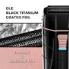 RED Pro Titanium Foil Shaver Cord/Cordless Shaver for Men, Powerful Electric Razor USB-C Rechargeable, Up to 170 Minutes of Run Time, Quiet, Durable and Portable (Matte Black) view 2
