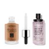 Catrice | HD Foundation 80 & Prime & Fine Dewy Glow Spray Bundle | Full Coverage Makeup | Vegan & Cruelty Free view 1