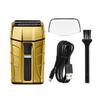 RED Pro Titanium Foil Shaver Cord/Cordless Shaver for Men, Powerful Electric Razor USB-C Rechargeable, Up to 170 Minutes of Run Time, Quiet, Durable and Portable (Matte Gold) view 1
