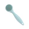 1 Set Cleansing Brush Face Wash Brush Face Massager Brush Silicone Face Exfoliator Face Exfoliating Brush Silicone Facial Facial Brush Pores Bath Brush view 1