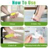 LYIGEOL Toe Cleaning Brush,Foot Brush with Reusable Drying Covers.Foot Scrubber with Telescopic Aluminum Alloy 12"-24",Long- Handled Toe Lotion Applicator for Seniors,Elderly, Disabled Men and Women view 4