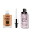 Catrice | HD Foundation 70 & Prime & Fine Dewy Glow Spray Bundle | Full Coverage Makeup | Vegan & Cruelty Free view 1