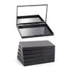 5 Pack Magnetic Makeup Palette with Mirror, Empty Cosmetics Dispensing Storage Box for Eyeshadow Lip Color Blush Powder Highlighter Contour(Small Palette - 4.92" x 3.38) view 1
