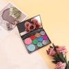 5 Pack Magnetic Makeup Palette with Mirror, Empty Cosmetics Dispensing Storage Box for Eyeshadow Lip Color Blush Powder Highlighter Contour(Small Palette - 4.92" x 3.38) view 4