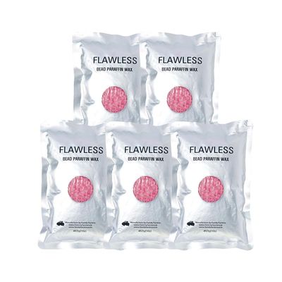 [Haeyo] Haeyo Bead Paraffin Wax 1Box (5ea), Paraffin Bath Wax for Hand and Foot, Non-irritating, Wide Selection, Improve Skin Condition and Elasticity, Safe and Comfortable (Peach)