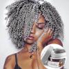 VOLLUCK Hair Color Wax Temporary Hair Color Gray Hair Dye Hair Styling Clays for Party, Cosplay, Halloween, Christmas 4.23 oz. (Gray) view 2