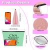 2PCS CNA Week Gifts Makeup Bags for CNA Appreciation Certified Nursing Assistant Present Cosmetic Bag Certified Nurses Day Gift Medical Student Graduation Retirement Birthday Present (Green,Pink) view 2
