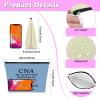 2Pcs CNA Week Gifts Makeup Bags - CNA Appreciation Gifts for Certified Nursing Assistant - Cosmetic Bag for Certified Nurses Day, Medical Student Graduation, Retirement, Birthday (Blue,Beige) view 2