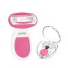 COVIK Mini Razors, Travel Razors for Women, 5 Blade, pink view 1