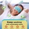 16-Pack Steam Eye Masks for Dry Eyes, Jasmine Warm Eye Mask for Tired Eyes, Relief Fatigue & Dark Circle, Heat Sleep Mask for Puffy Eye, Disposable Eye Mask, Warm Compress for Eyes, Travel Ready view 4