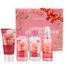 Vital Luxury Bath & Body Kit: Japanese Cherry Blossoms + Lavender Vanilla Blush Scented Spa Set - Ideal Skincare Gift, Includes Lotion, Gel, Cream, Mist - Halloween, Christmas Gifts for Her and Him view 2