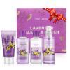 Vital Luxury Bath & Body Kit: Japanese Cherry Blossoms + Lavender Vanilla Blush Scented Spa Set - Ideal Skincare Gift, Includes Lotion, Gel, Cream, Mist - Halloween, Christmas Gifts for Her and Him view 3