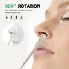BEZOX Manual Nose Hair Trimmer (Pack of 3) - Rotating Nasal Hair Razor Cutter with Ear Picker for Women and Men - Portable Nostril Hair Remover Tools view 2