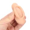 10pcs Practice Lips, Silicone Model Soft and Elastic Silicone Lips Fake Lips with Teeth Shape, Compact Size for Permanent Makeup Training (Dark) view 4