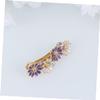 FOMIYES 2pcs Small Spring Hairpin Daisy Flower Design Chic Alloy Tail Clip Hair Accessory for Girls and Women for Parties and Daily Use view 2