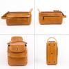 YIORYO Travel Toiletry Bag for Men & Women - Mens Toiletry Bags for Traveling - Leather Dopp Kit for Men Shaving Kit - Cosmetic Bag Toiletries Organizer view 3